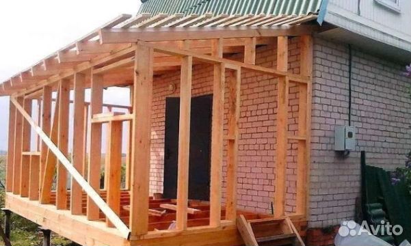 Строительство террас, веранд, беседок, пристроек