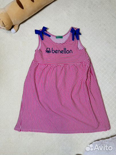 Летнее платье Benetton 116-122