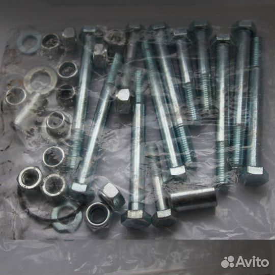 Комплект метизов для сборки рессорной оси бортовог
