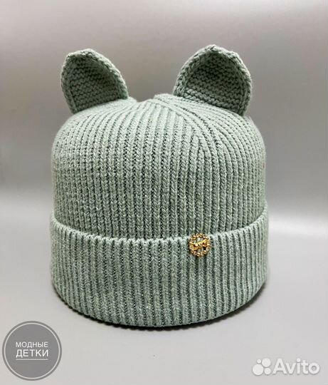 Шапка демисезонная для девочки