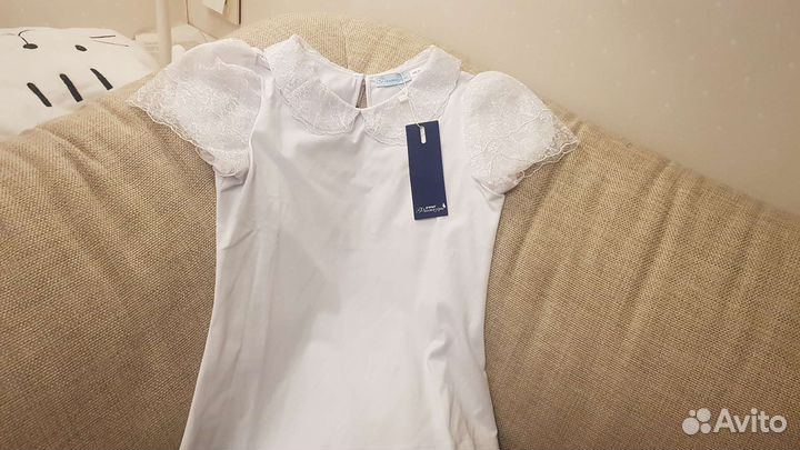 Новые школьные блузки р 152