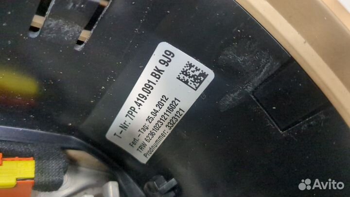 Руль Porsche Cayenne, 2012