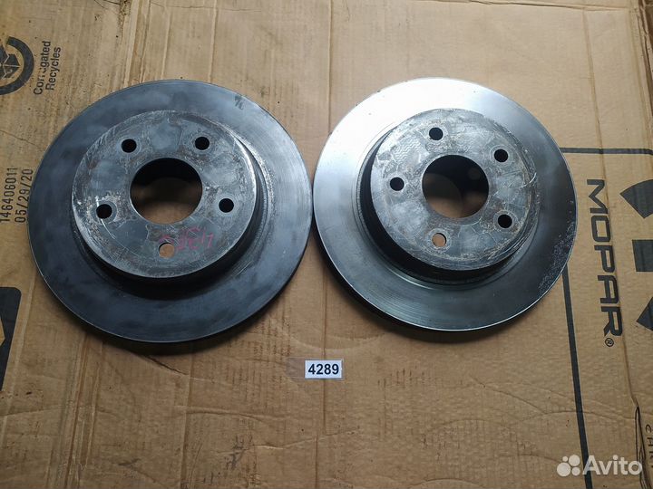 Диск тормозной передний