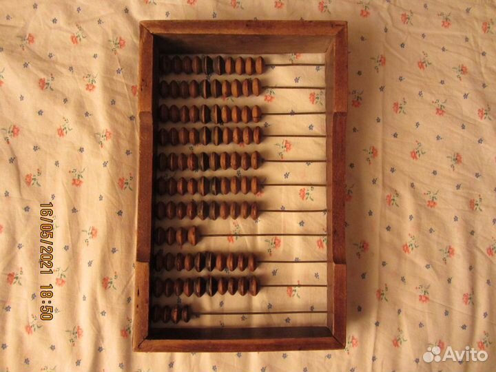Счеты деревянные, 1910-1915 г.г