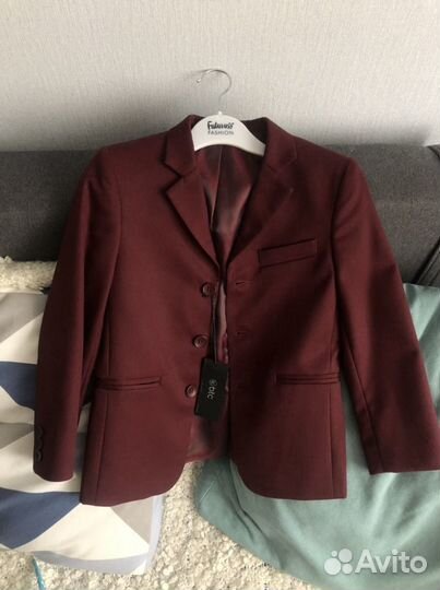 Малиновый пиджак, 122-134, прокат