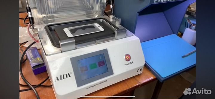 Станок для переклейки дисплеев Aida 808m