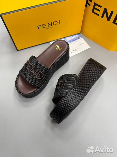 Шлепки Сланцы Fendi Женские Размер 36-40