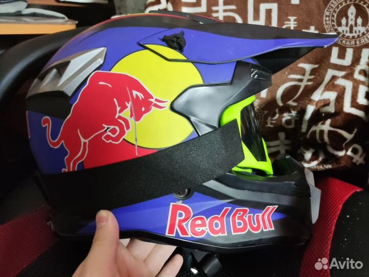 Мотошлем кроссовый бу