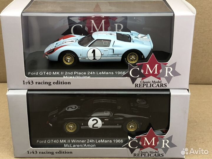 Ford Gt40 LeMens 1966 Cmr 1:43