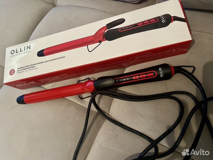 Профессиональная плойка для завивки волос