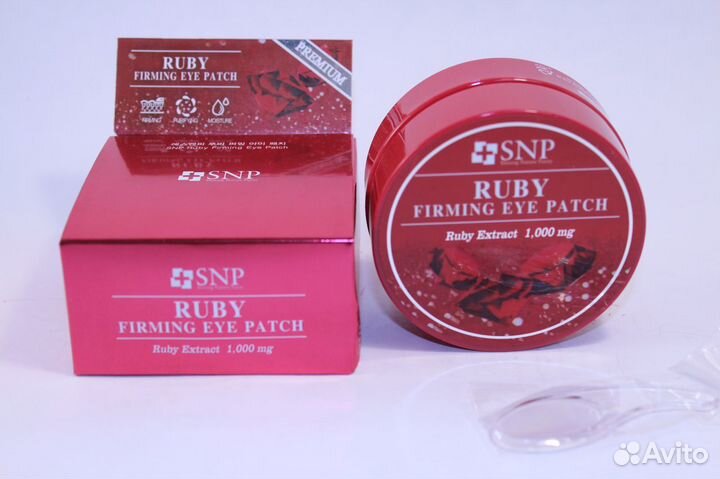 Патчи для глаз SNP Ruby Nutrition Eye Patch 60 шт