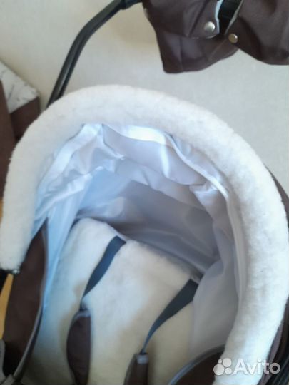 Прогулочная коляска (сани) зимний вариант