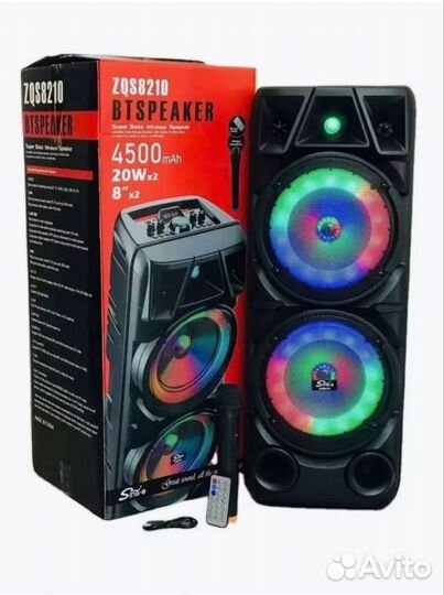 Портативная колонка ZQS 8210