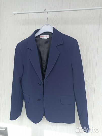 Пиджак школьный для мальчика, рост 134