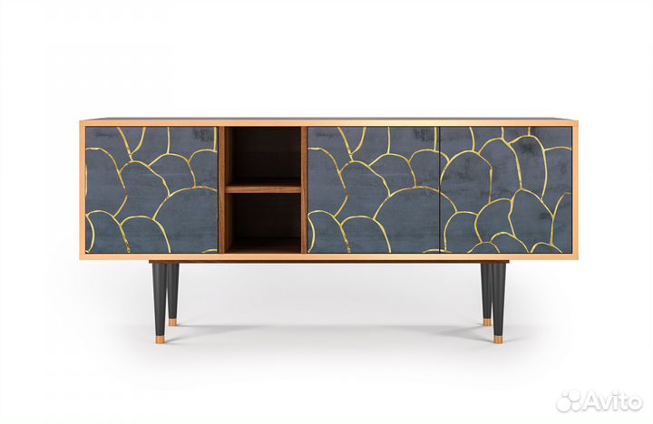 Тв-тумба T5 - Орех - Blue Lagoon