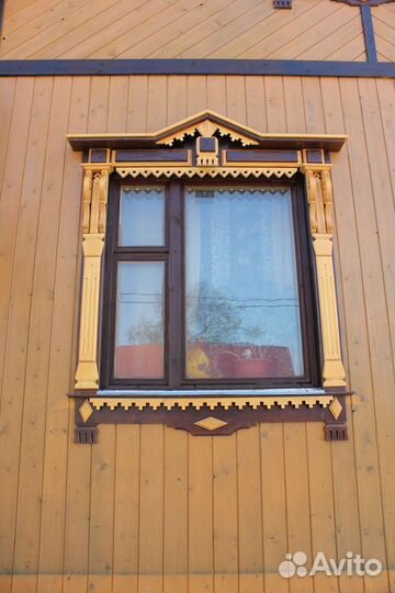 Резные деревянные наличники