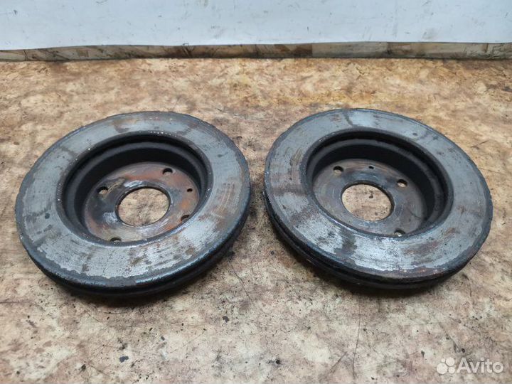 Диск тормозной передний Chevrolet Lacetti хетчбек