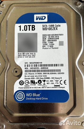 Жесткий диск на 1тб 3.5