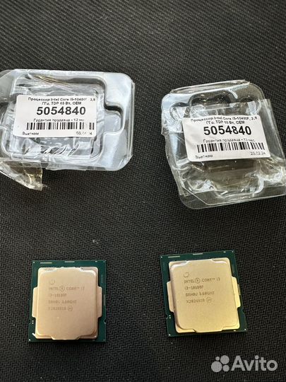 Процессор intel core i3 10100f