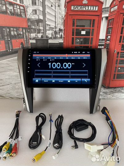 Автомагнитола Toyota Camry 55. 2015-2018