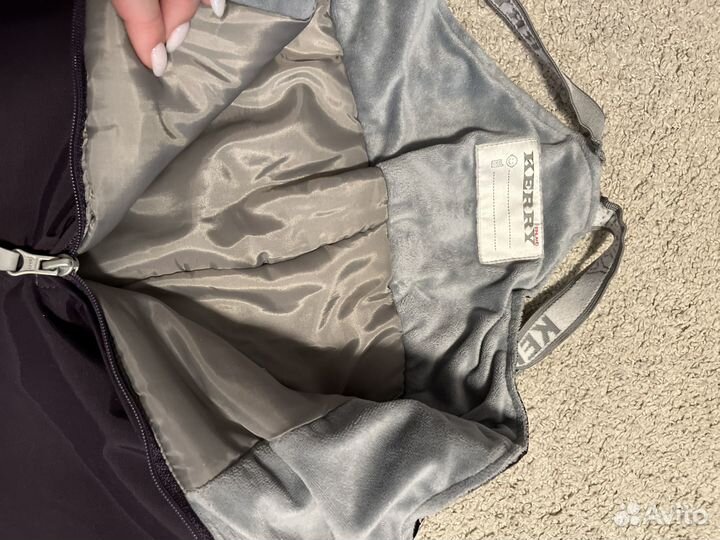 Kerry basic 110 новый зимний полукомбинезон