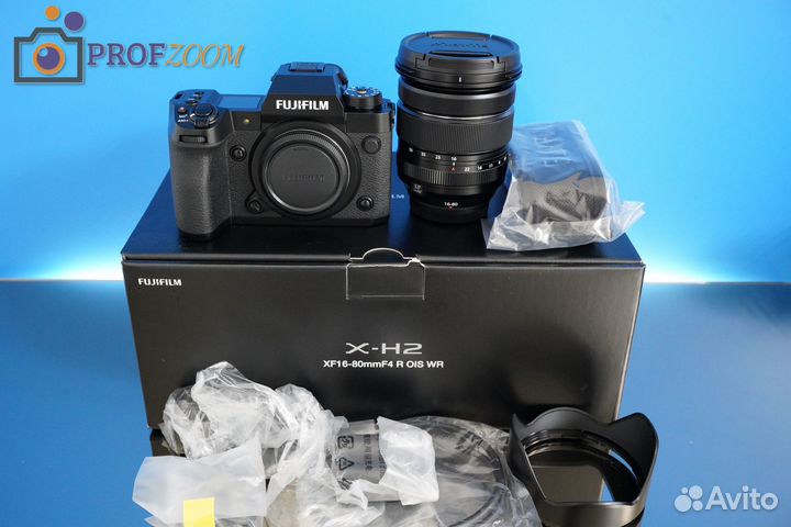 Fujifilm X-H2 Kit XF 16-80mm F4 R OIS WR