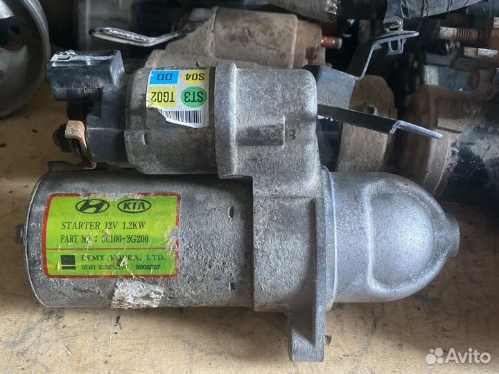 Стартер Kia Sorento XM 2.4 МКПП