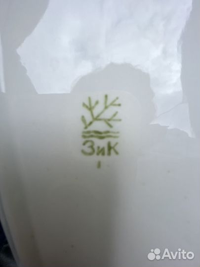 Столовый сервиз зик Конаково Фиалки