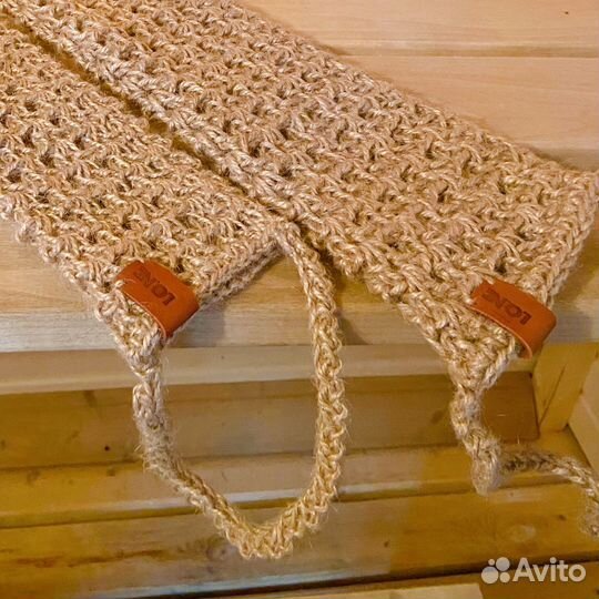 Мочалка из джута