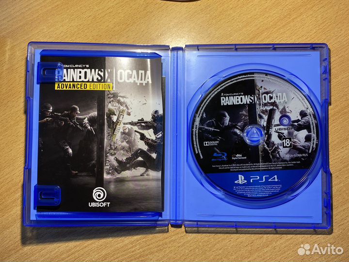 Игровые диски на ps4