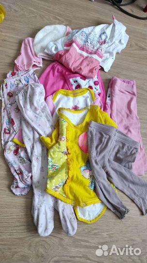 Вещи для девочки пакетом