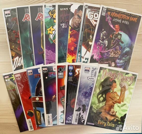 Оригинальные комиксы Marvel / DC / Альтернативы