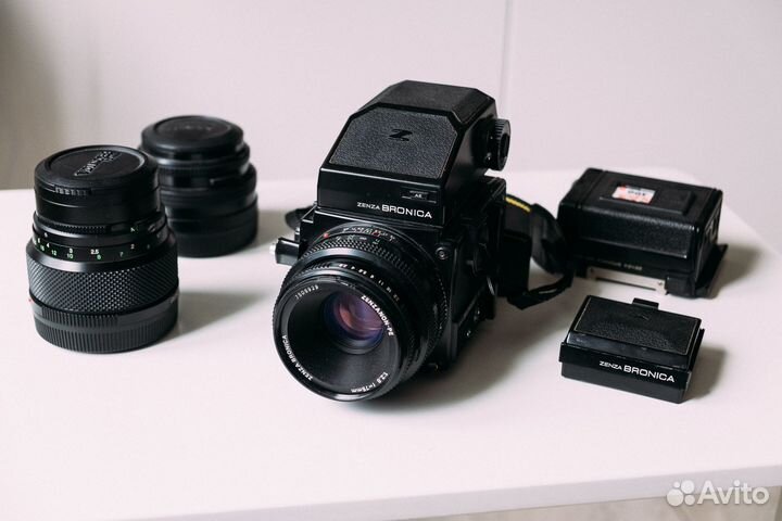 Bronica 645 etrsi — большой комплект