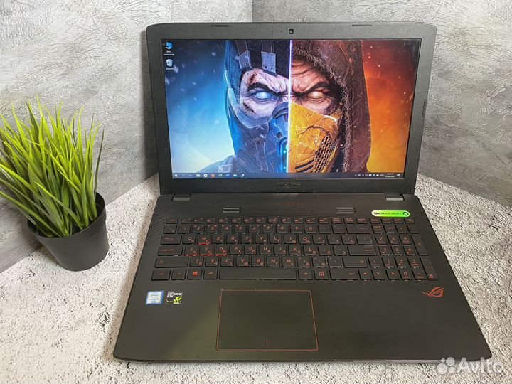 Мощный игровой ноутбук Asus 2 видеокарты