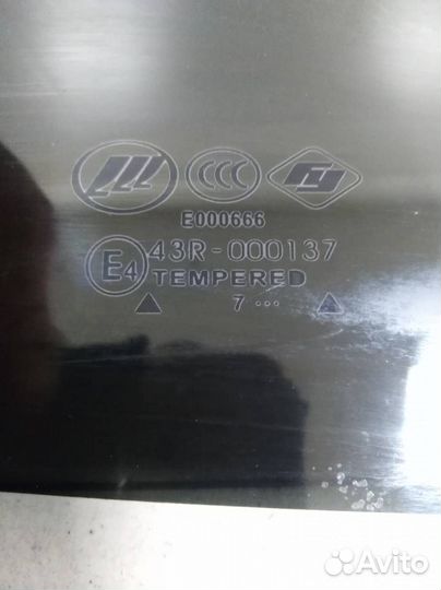 Стекло двери задней правой Lifan Breez 2007-2012