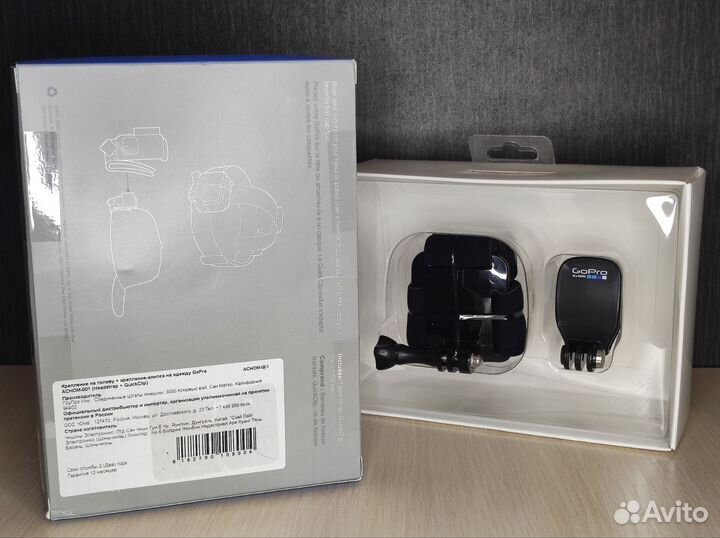 Оригинальное крепление на голову GoPro Hero 12