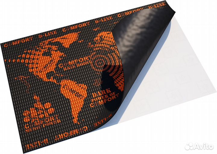 Виброизоляция Comfort Mat D3 (0,5 x 0,7 m)