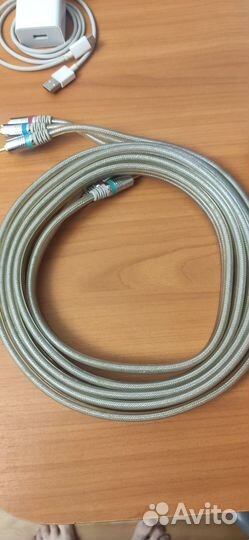 Компонентный видео кабель 3RCA - 3RCA 3 м. и 5 м