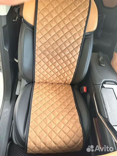 Авточехлы Хавал накидки из алькантары Кантра