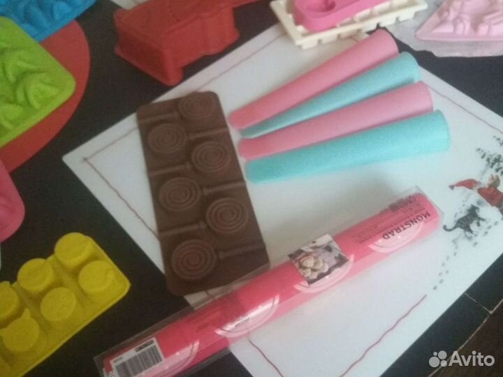 Силиконовые формы для выпечки,льда Икея