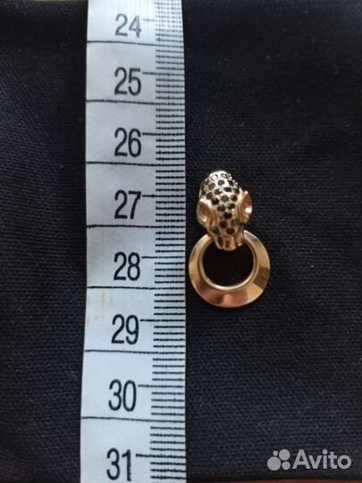 Подвеска золото