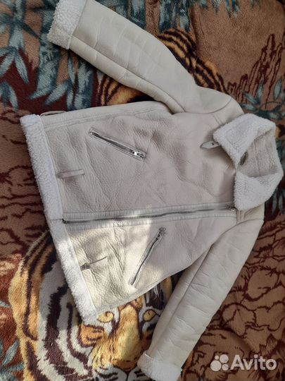 Дубленка демисезонная 40-42