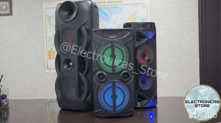 Колонка Большая зкьюс-8207 Темно-Белая Luxe