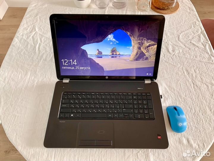 HP 17.3“/ 4x2.8GHz/ 8GB/ 500GB/ 2 видеокарты