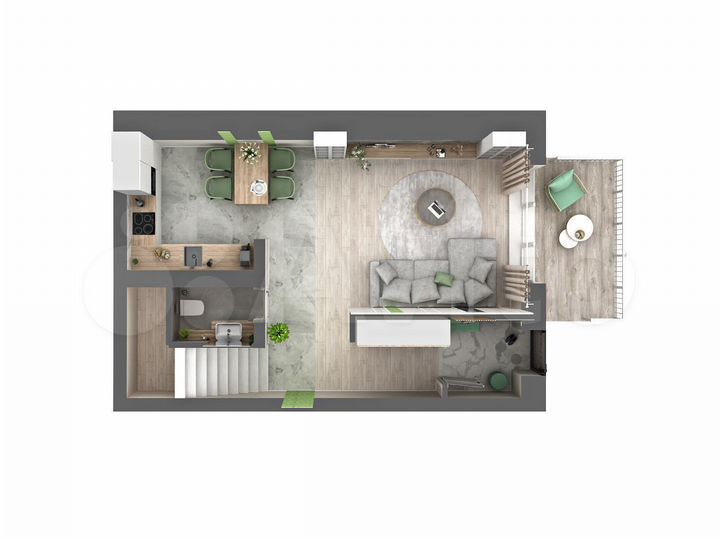 3-к. квартира, 90 м², 1/2 эт.