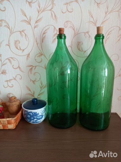 Бутыль стеклянная 30 литров