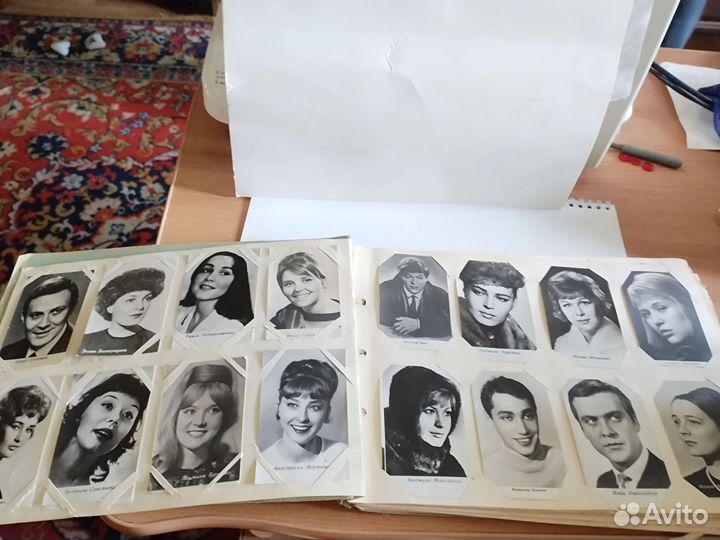 Альбом с актерами советского и зарубежного кино