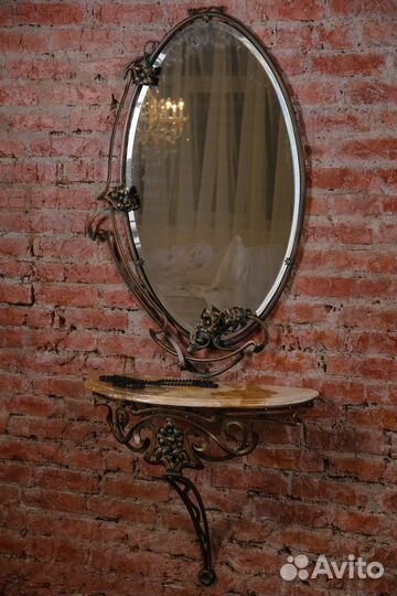 Зеркало кованое