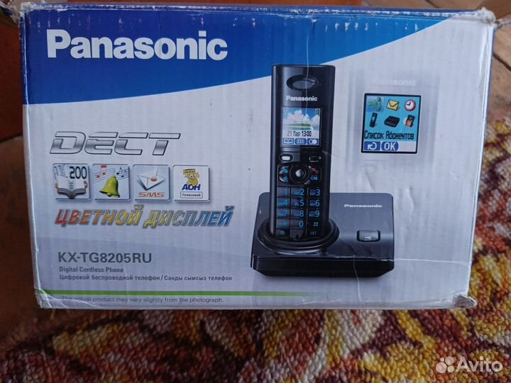 Panasonic без проводной телефон