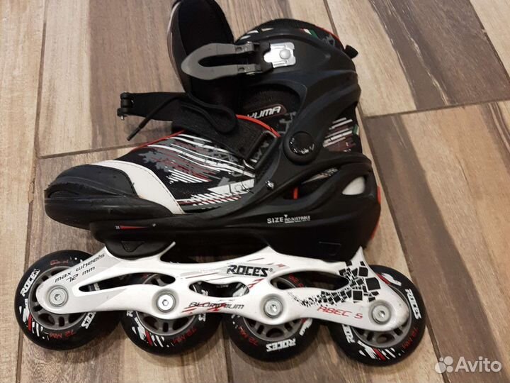 Ролики с защитой Roces Yuma для мальчиков
